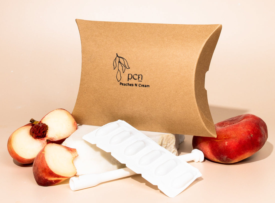 Peaches N' Cream - YONI Flavored Suppository Melt